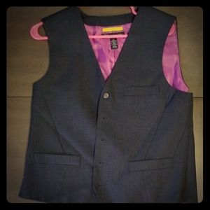 I-N-C Slim Fit Patterned Suit Vest